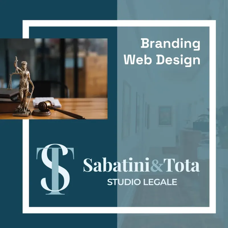 Sabatini&Tota, studio legale: logotipo e sito web